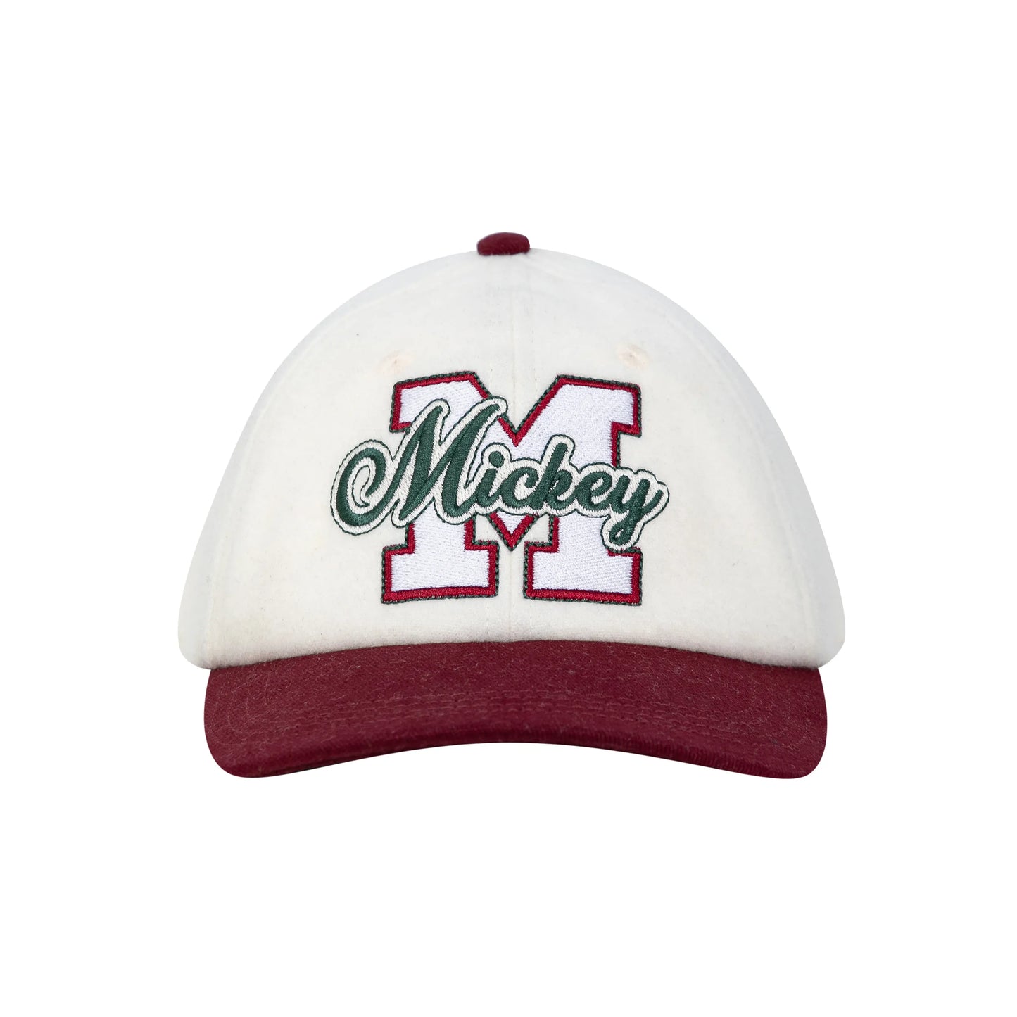 The Mickey Cap Burgundy