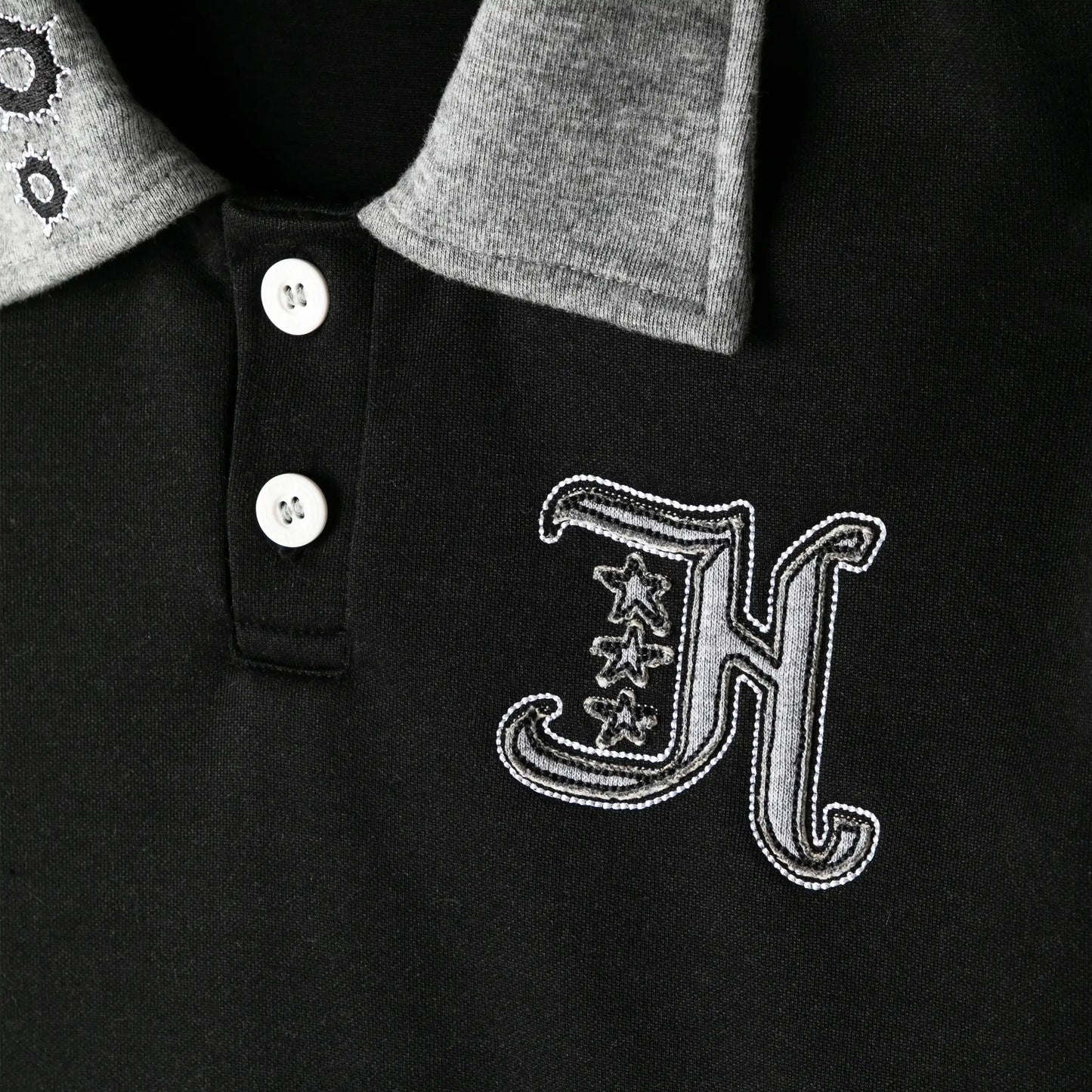 Vintage Polo Shirt Black