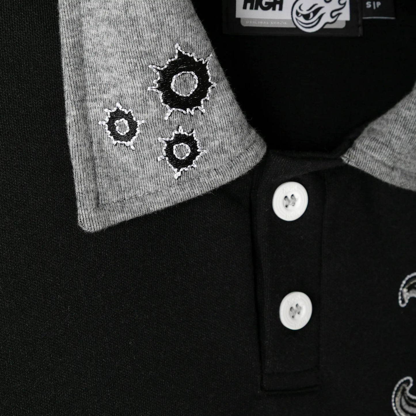 Vintage Polo Shirt Black