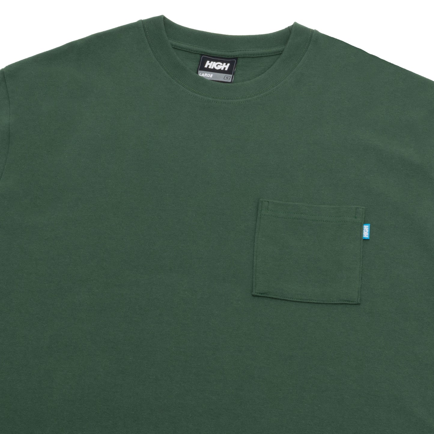 Work Tee Outline Logo Night Green