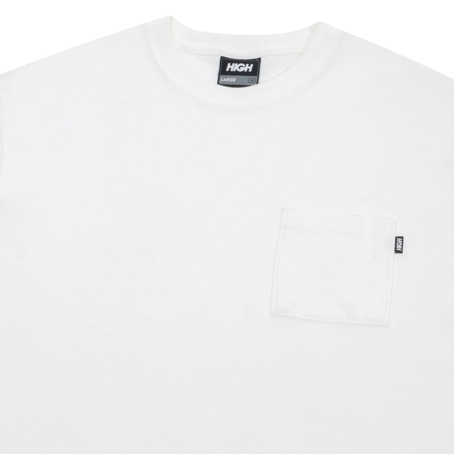 Work Tee Outline Logo White