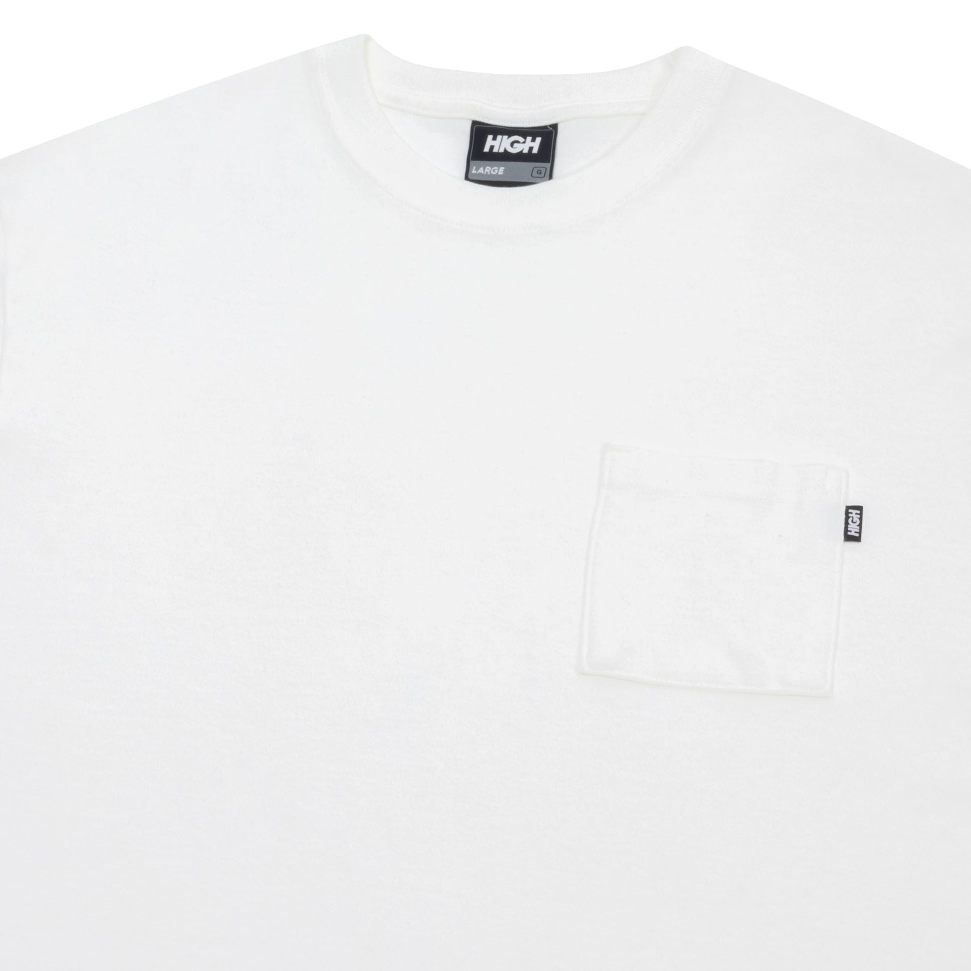 Work Tee Outline Logo White