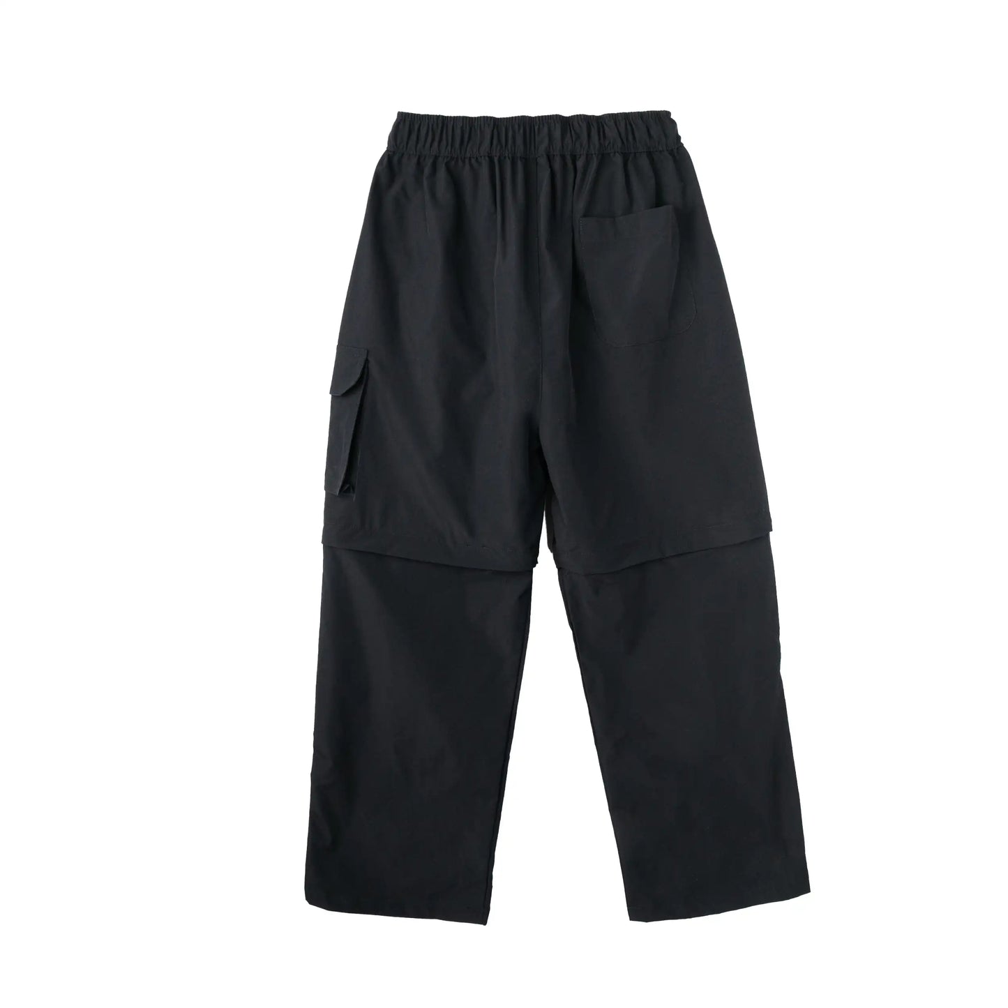 Zip Off Pants Black