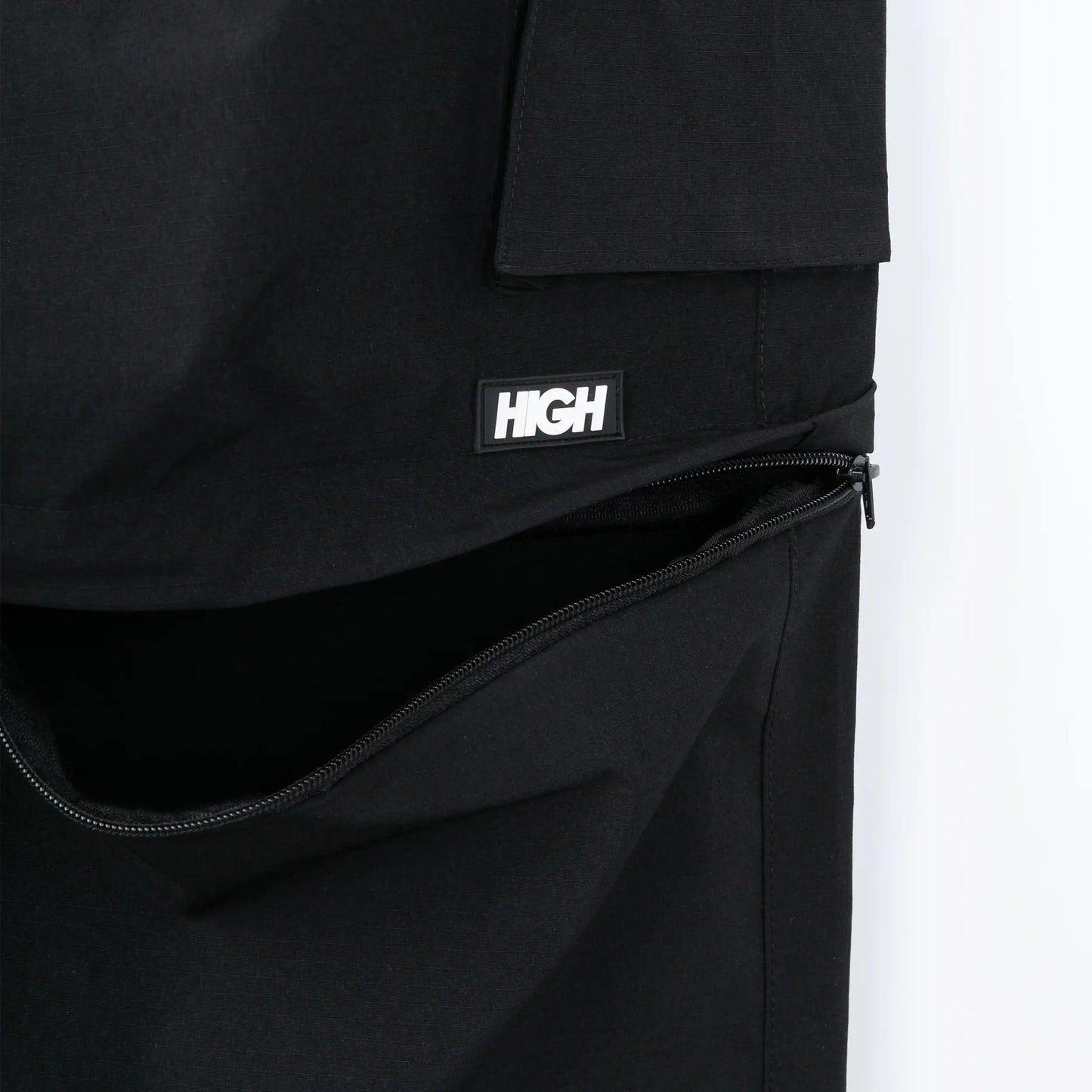 Zip Off Pants Black