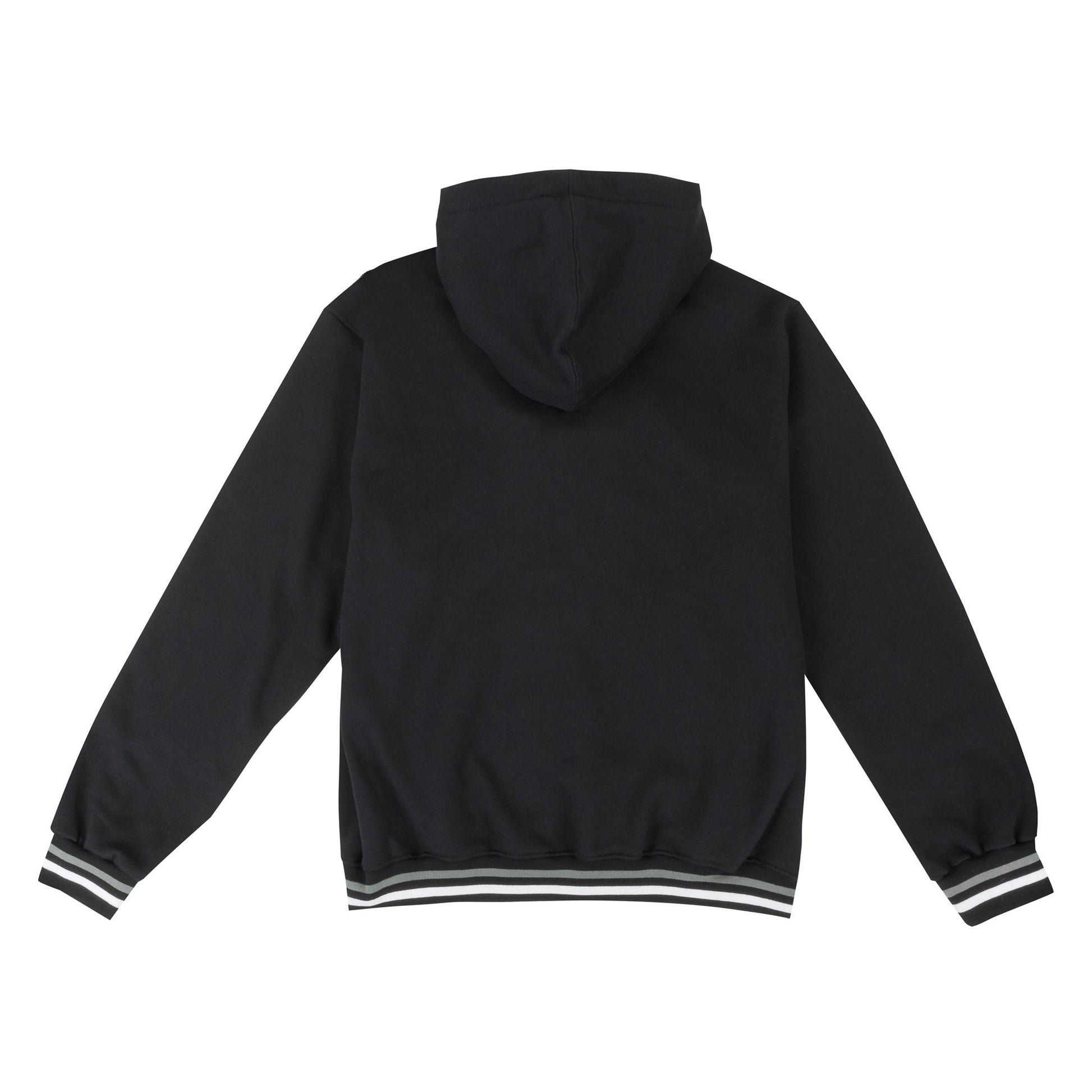 Zipped Hoodie Black