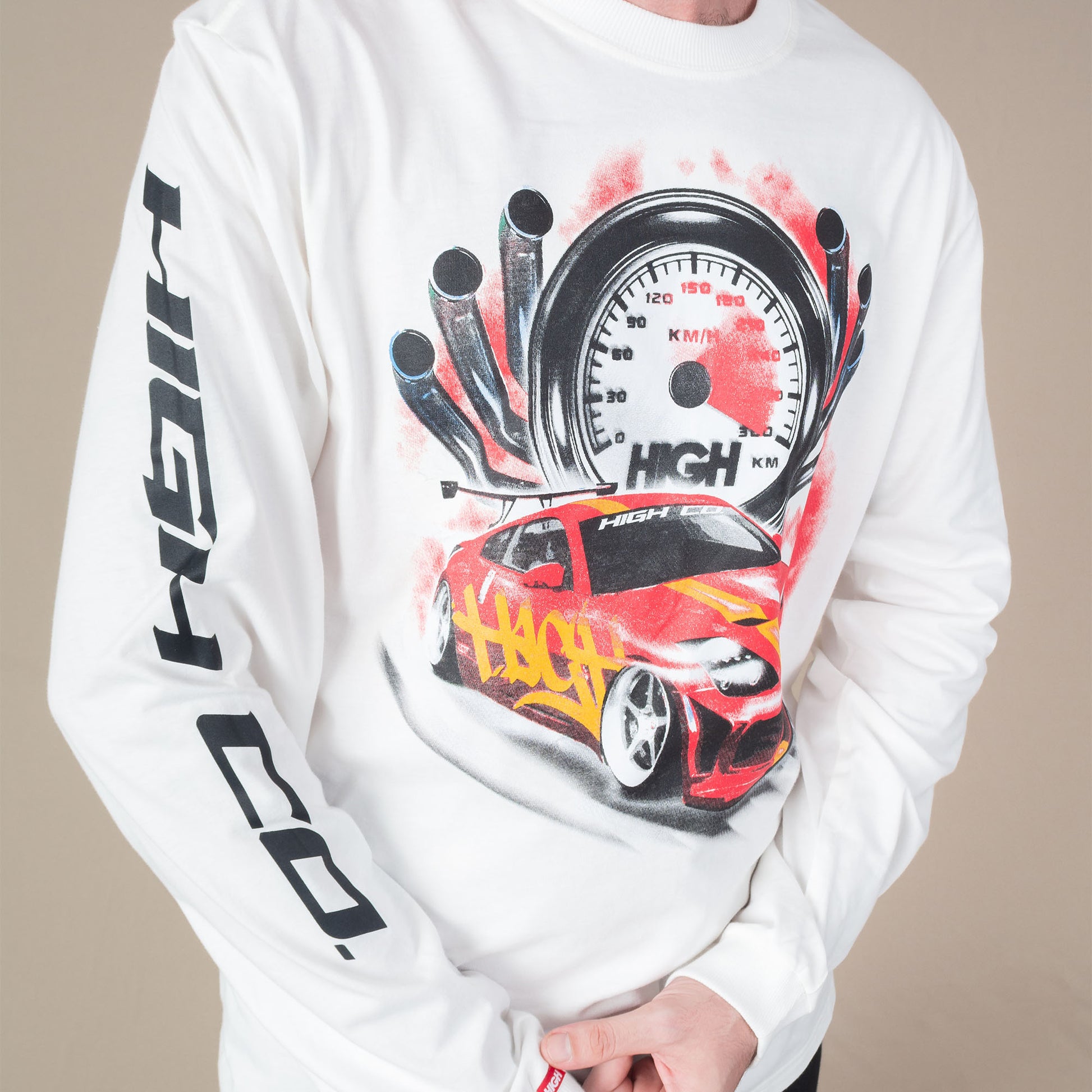 Longsleeve Speed White