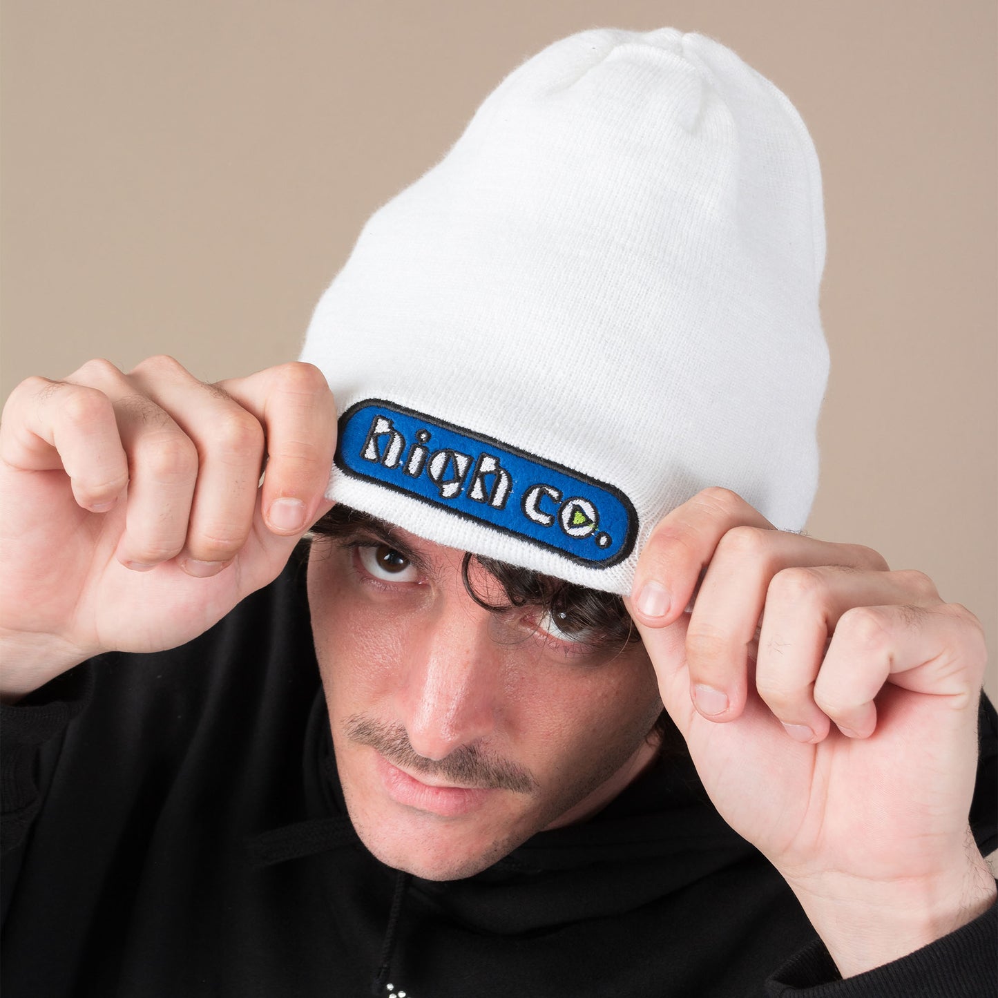 Beanie Playground White