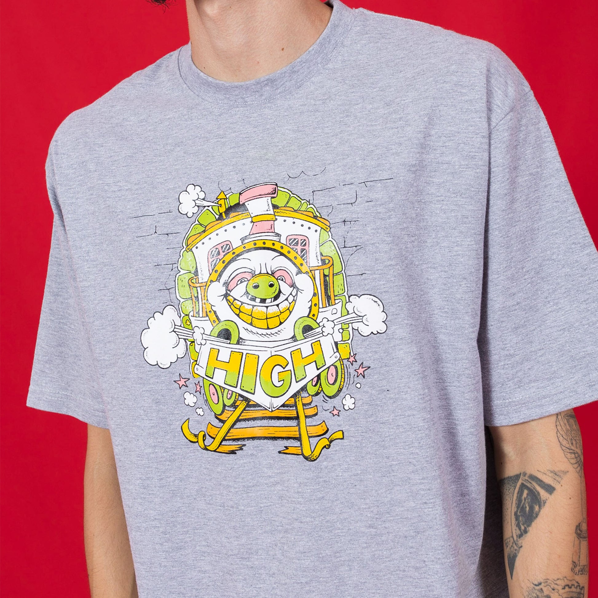 Tee Tom Heather Grey